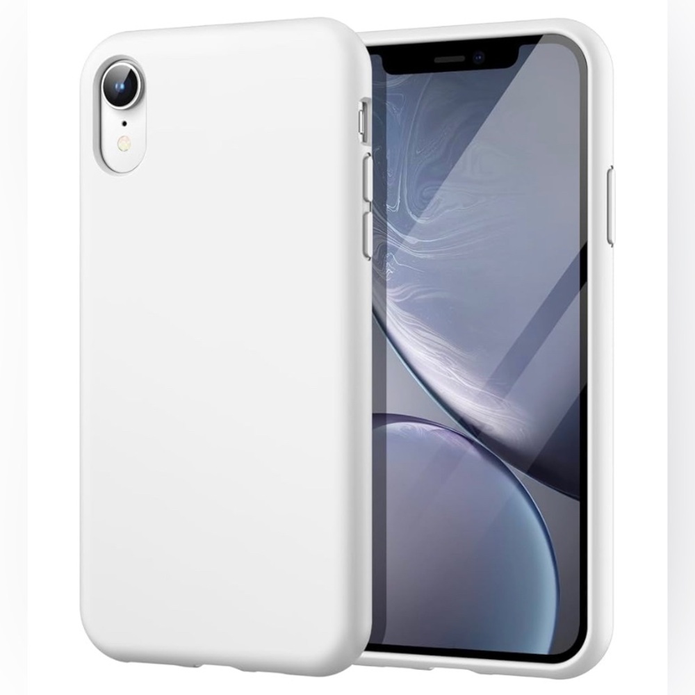 White iPhone XR case